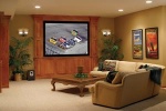 Ekran Cinema Frame DeLuxe / 500x280 / 16:9 / 225" / Matt White HD