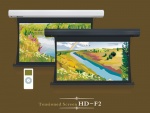 Ekran Z Napinaczami Tensioned HD-F1 / Podstawa 240 cm / Format Dowolny / Płótno Matt White HD Lub Matt Grey HD