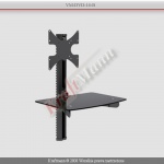 Stolik Ścienny Do TV / MAX 42" / MAX 40KG / VM-DVD-14B