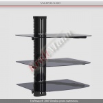 Półka AV x 3 / 3x12KG / VM-DVD-X-003