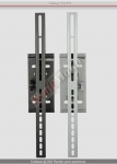 Uchwyt Płaski Uchylny max 90" max 75 KG VM-P11