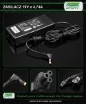 ZASILACZ Do HP 19V 4.74A 90W cienki wtyk