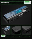 BATERIA do Laptopów Acer Aspire 5220 5310 5520 11,1V 5200mAh