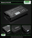 BATERIA do Laptopów Asus A8 F8 A32-A8 11,1V 5200mAh