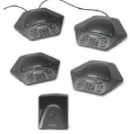 ClearOne MAX Attach plus two zestaw 4 telefonów konferencyjnych z bazą do linii analogowej