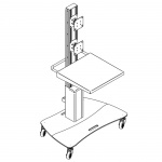 Wózek Stojak Stand Do TV max 100" max 150 KG 'Na Wymiar'