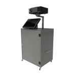 Szafka Stojak AV Na Kółkach ( Wózek ) MULTI-AV MOBILE-STAND 150cm 3 Półki :: 50 KG