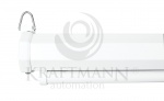 Ekran manualny BUDGET 1:1 152 x 152 MattWhiteE