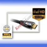 Przewód Kabel Hi-End HDMI-HDMI 0.8m GOLD