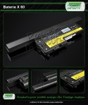 BATERIA do Laptopów IBM X60 X60s X61 X61s  14,4V 4400mAh