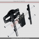 Uchwyt Uchylno-Obrotowy max 75" max 75 KG KM-UT10