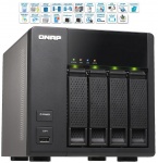 QNAP TS-412 (TS412) Serwer sieciowy do odtwarzaczy HDD (z możliwością rozbudowy dysków)