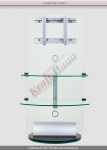 Stolik Do TV max 50" max 40 KG PDP-3250-2
