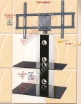 Stolik Ścienny / Półka AV x 2 / MAX 60" / 45KG / PDP 4260B-1