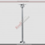 Uchwyt Sufitowy VM-PRO1-LONG Od 200 cm Do 400 cm 20 KG