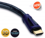 QED   QE6008 (3.0m)  Przewód HDMI HS+Ethernet SUPERSPEED [HDMI M - HDMI M] - 3.0m