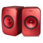 KEF LSX Aktywna Kolumna Podstawkowa CZERWONA