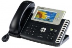 T38G - IP Telefon Yealink SIP-T38G, 6 kont użytkowników, 48 przycisków w tym 16 programowalnych, PoE, Gigabit Ethernet