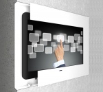 Obudowa Pogodoodporna Stacja Dokująca Do Tableta TV Monitora LCD Plazmy LED Stołowa "Na Wymiar" Max. 30"