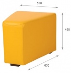 Taboret kinowy (skóra naturalna 100%) z serii Home Cinema