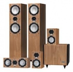 Tannoy MERCURY 7.4 + 7.1 + 7C + TS2.8 System Kolumn Głośnikowych 5.1 LIGHT OAK