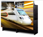 Ściana wideo Mitsubishi 60" XGA LED video wall cube VS-60XE74U