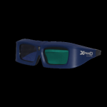Okulary 3D InFocus X103 3D Glasses X103-EDUX3-R