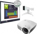 Zestaw Standard - Tablica interaktywna Avtek TT-BOARD 2080 + ViewSonic PJD5453S + WallMount 1200+ oprogramowanie RMaesiteach