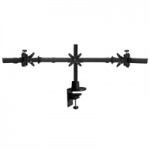 Zestaw montażowy Dell Ergotech - Mounting kit ( desk clamp mount ) for 3 LCD displays - black - screen size: 24-inch