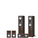 Tannoy MERCURY 7.4 + 7.1 + 7C System Kolumn Głośnikowych 5.0 WALNUT