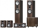 Tannoy MERCURY 7.4 + 7.2 + 7C + TS2.8 Zestaw Kolumn Głośnikowych 5.1 WALNUT