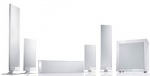 KEF T205 Zestaw Głośników 5.1  Kina Domowego White