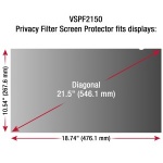 Filtr ochrony prywatności Viewsonic Privacy Filter Screen Protector VSPF2360