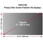 Filtr ochrony prywatności Viewsonic Privacy Filter Screen Protector VSPF2700