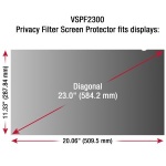 Filtr ochrony prywatności Viewsonic Privacy Filter Screen Protector VSPF2300