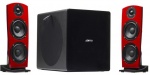 Jamo DS7 zestaw audio 2.1 CZERWONY
