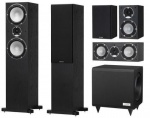 Tannoy MERCURY 7.4 + 7.1 + 7C + TS2.8 System Kolumn Głośnikowych 5.1 BLACK OAK