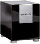 Quadral QUBE 10 aktiv Kolumna niskotonowa CZARNA POŁYSK