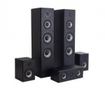 Quadral Quintas 6500 LE Black Kolumny do Kina Domowego 5.0