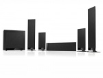 KEF T205 Zestaw Głośników 5.1  Kina Domowego Black