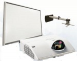 Zestaw interaktywny Hitachi Smart Board M680 + Hitachi CP-CX250