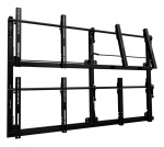 Uchwyt Ścienny Uchylny VideoWall Na 4 TV Monitory 2x2 "Na Wymiar" max 90" max 400 KG