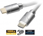 Przewód Kabel Vivanco HDMI 2.0m GOLD 1.4 3D Ethernet 4K Biały