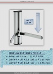 Półka AV x 1 / 10KG / 425MM / VM-8238 & VM-8102