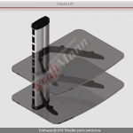 Półka AV x 2 / 2x10KG / VM-H-107