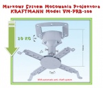 Uchwyt Sufitowy VM-PR-B108 15 cm 10 KG