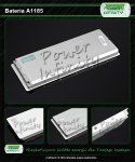 BATERIA do Laptopów Apple A1185 MA566 10,8V 5200 mAh /BIAŁA/