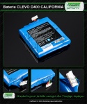 BATERIA do Laptopów Clevo, PortaNote D400, Aristo 2600, California Access 7000, 14,8V 4400mAh