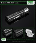 BATERIA do Laptopów Dell 1300 Latitude 120L 10,8V 8800mAh